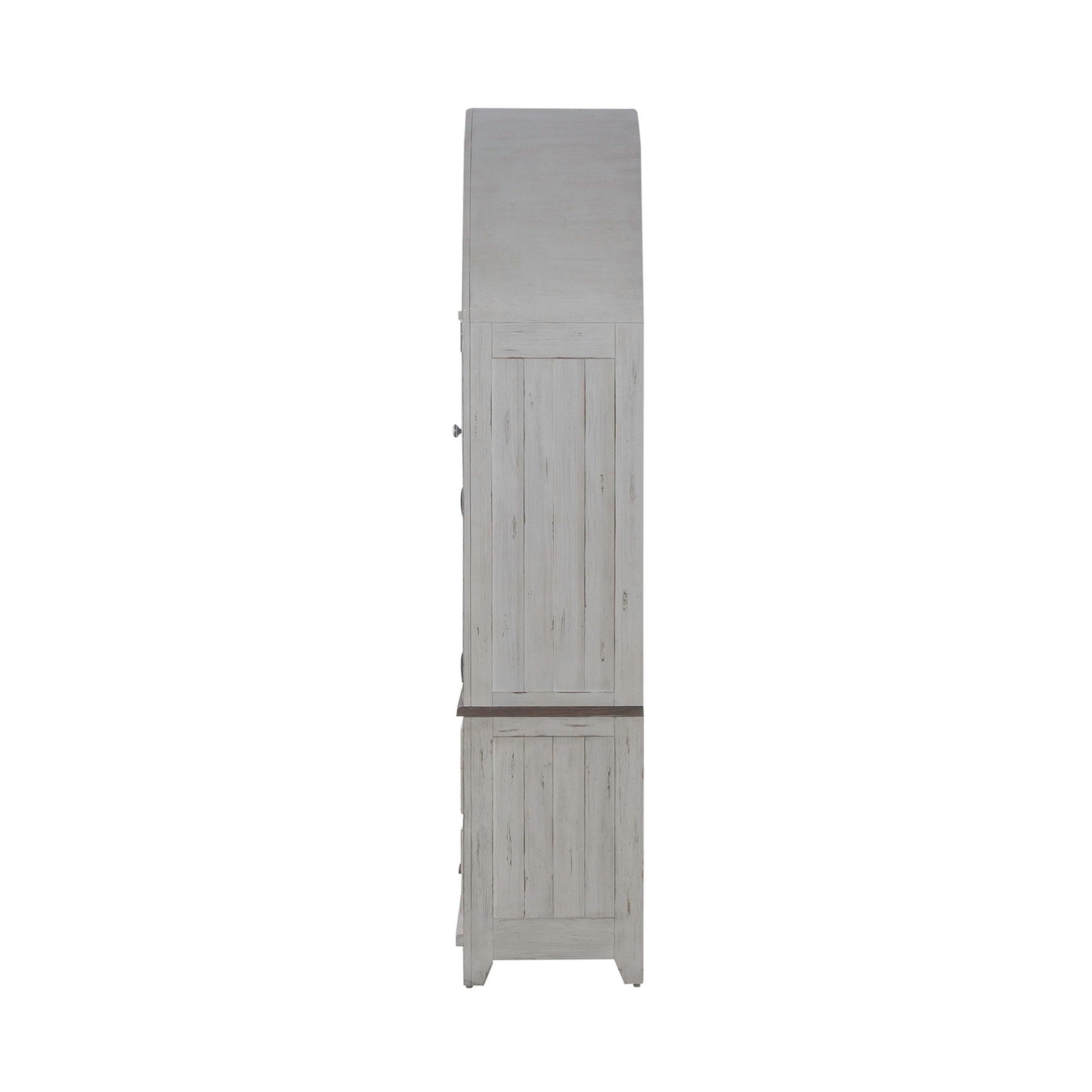 Liberty Furniture River Place - Curio Cabinet - White | Meri Furniture