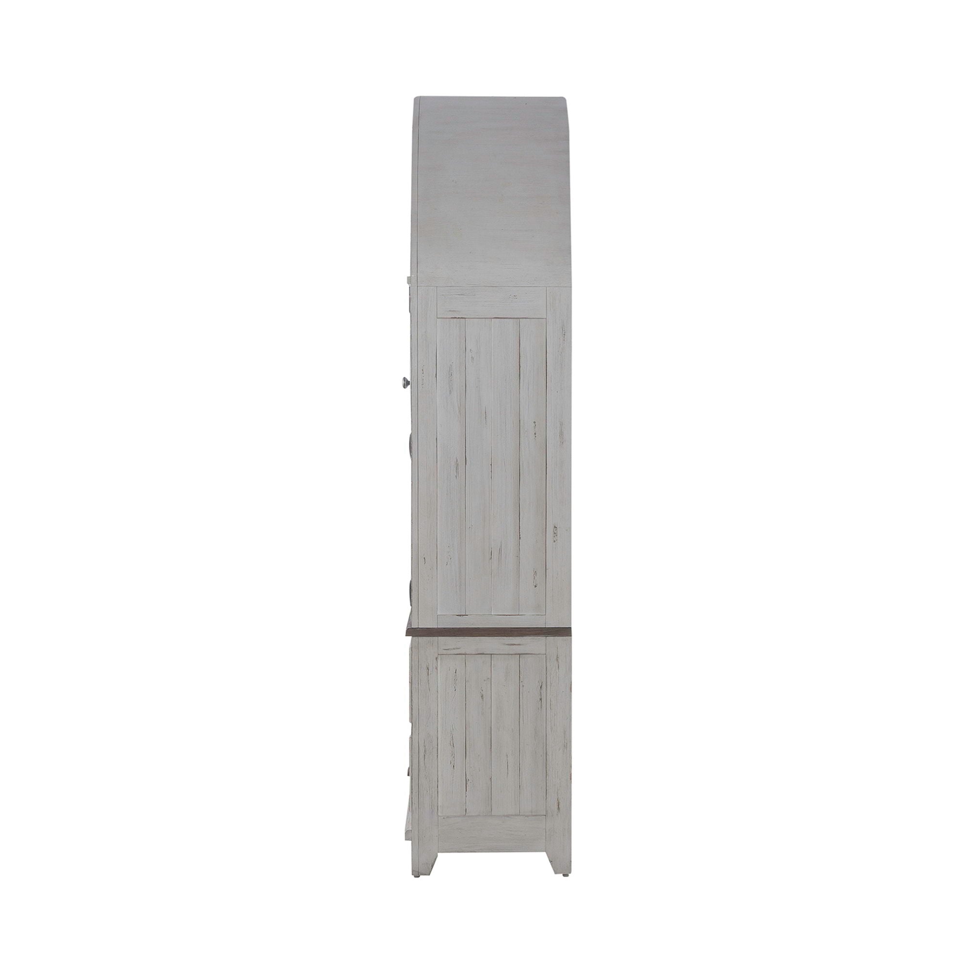 Liberty Furniture River Place - Curio Cabinet - White | Meri Furniture