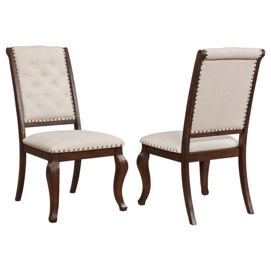Coaster Fine Furniture Brockway - Upholstered Dining Chair (Set of 2) | Meri Furniture