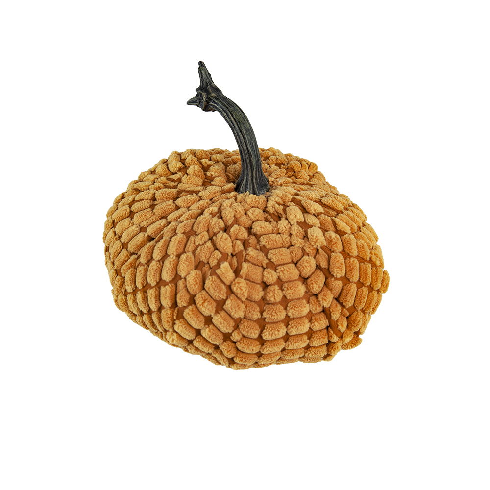 Chenille Weighted Pumpkin Ornament Decor For Holiday Harvest Festival Fall Festival & Thanksgiving