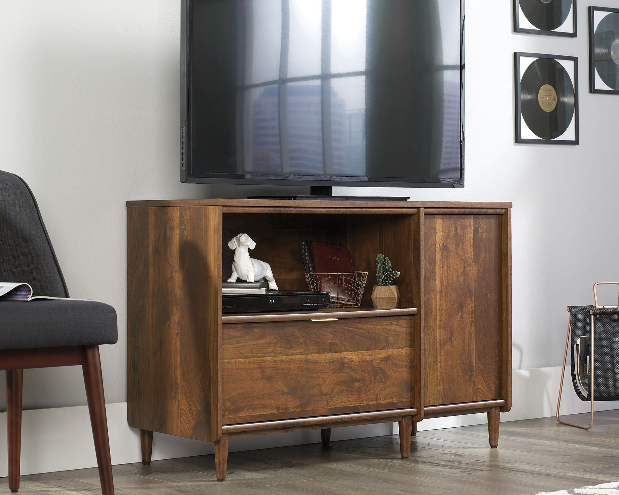 Clifford Place Credenza Grand Walnut