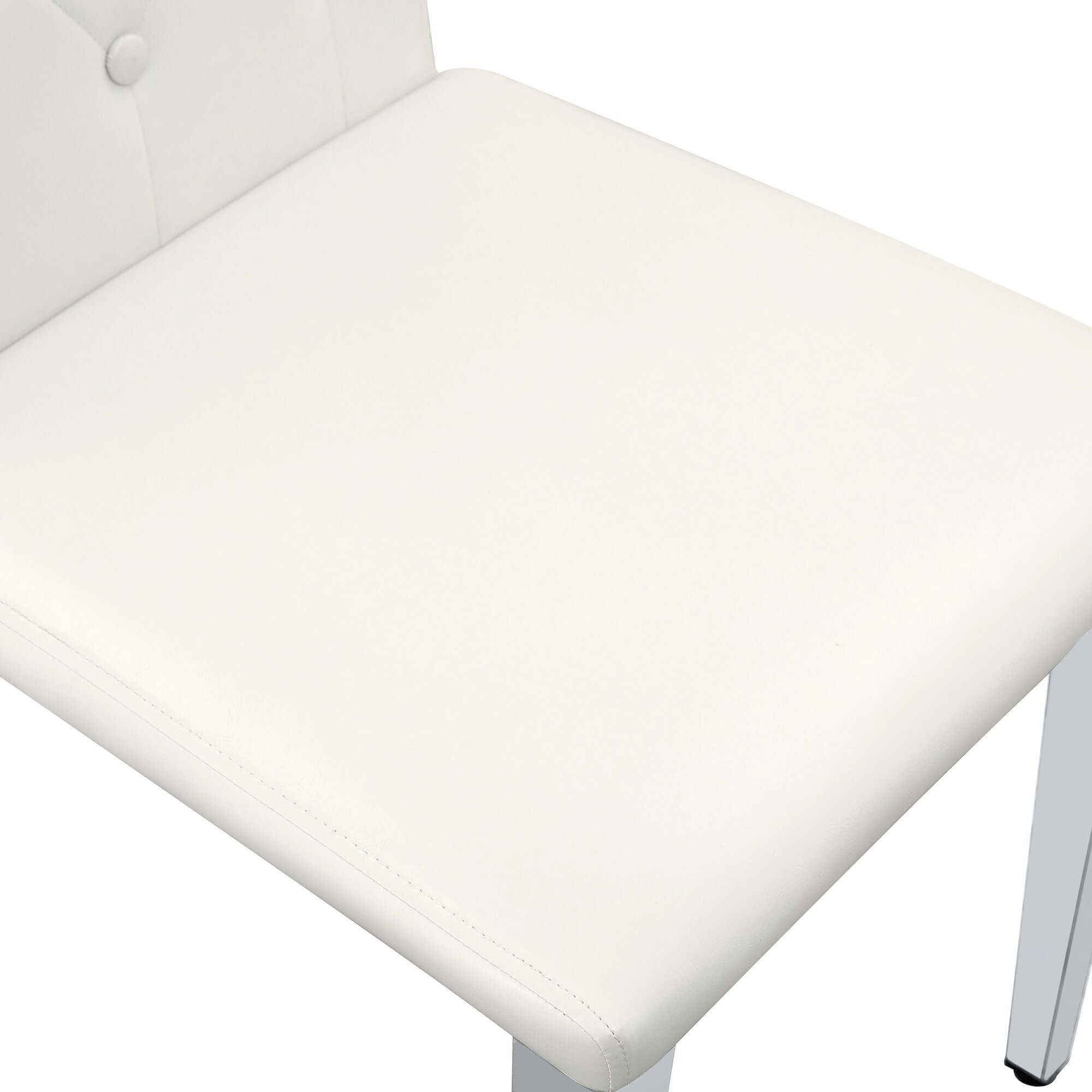 Dining Chairs With Ergonomic Buckle Backrest For Home