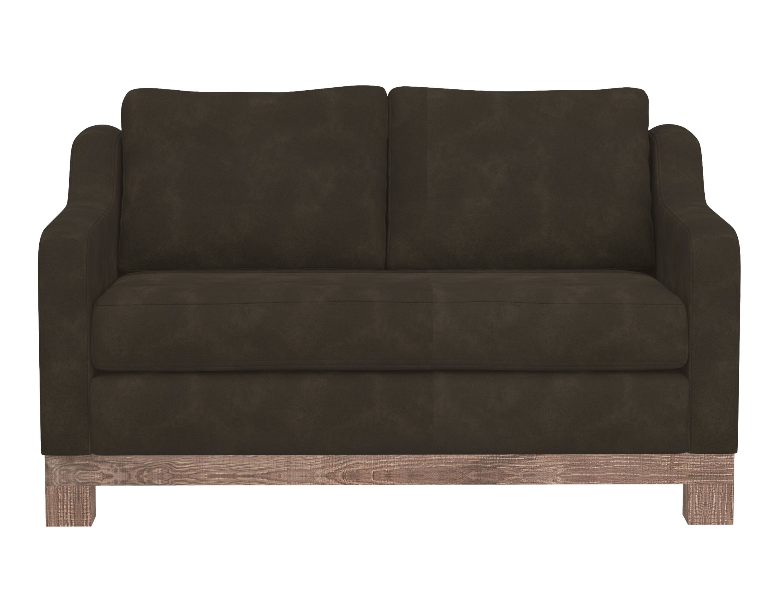 International Furniture Direct Samba - Loveseat - Brown | Meri Furniture