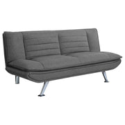 Coaster Fine Furniture Julian - Upholstered Tufted Convertible Sofa Bed - Gray | Meri Furniture
