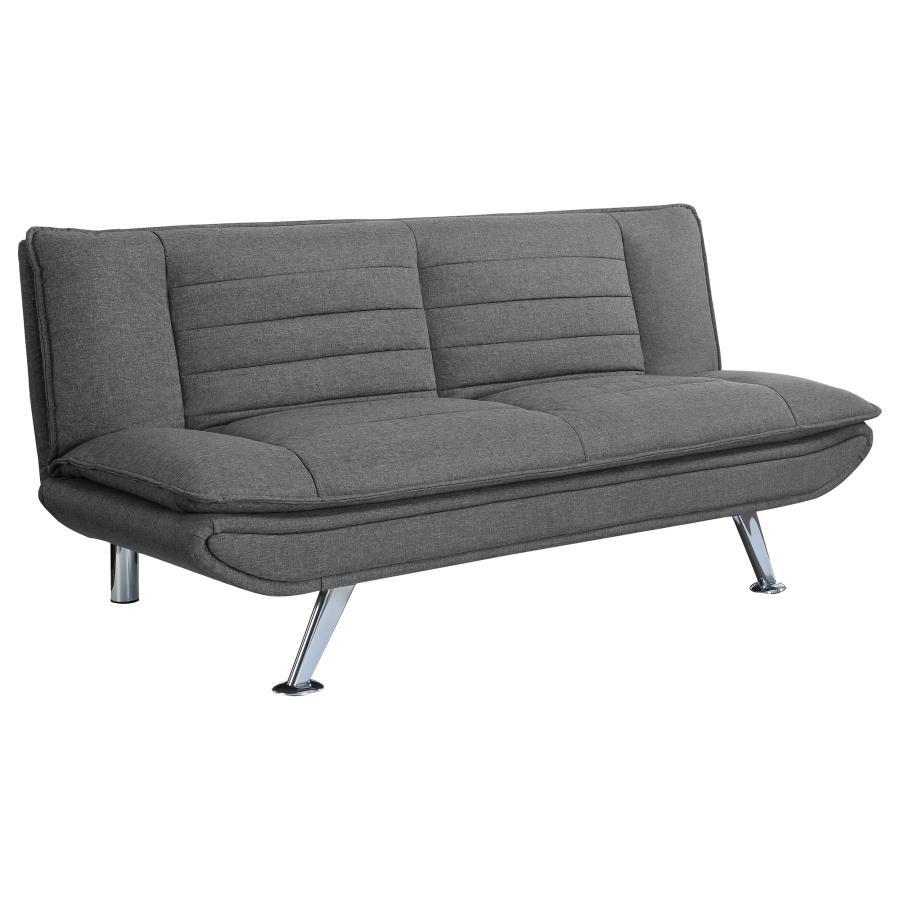 Coaster Fine Furniture Julian - Upholstered Tufted Convertible Sofa Bed - Gray | Meri Furniture