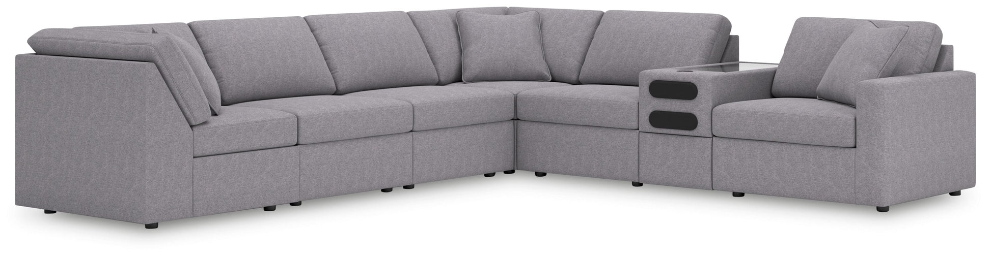 Signature Design by Ashley® Modmax - Granite - Sectional | Meri Furniture