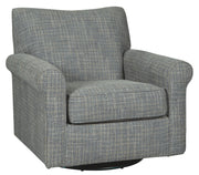 Ashley Furniture Renley - Ash - Swivel Glider Accent Chair | Meri Furniture