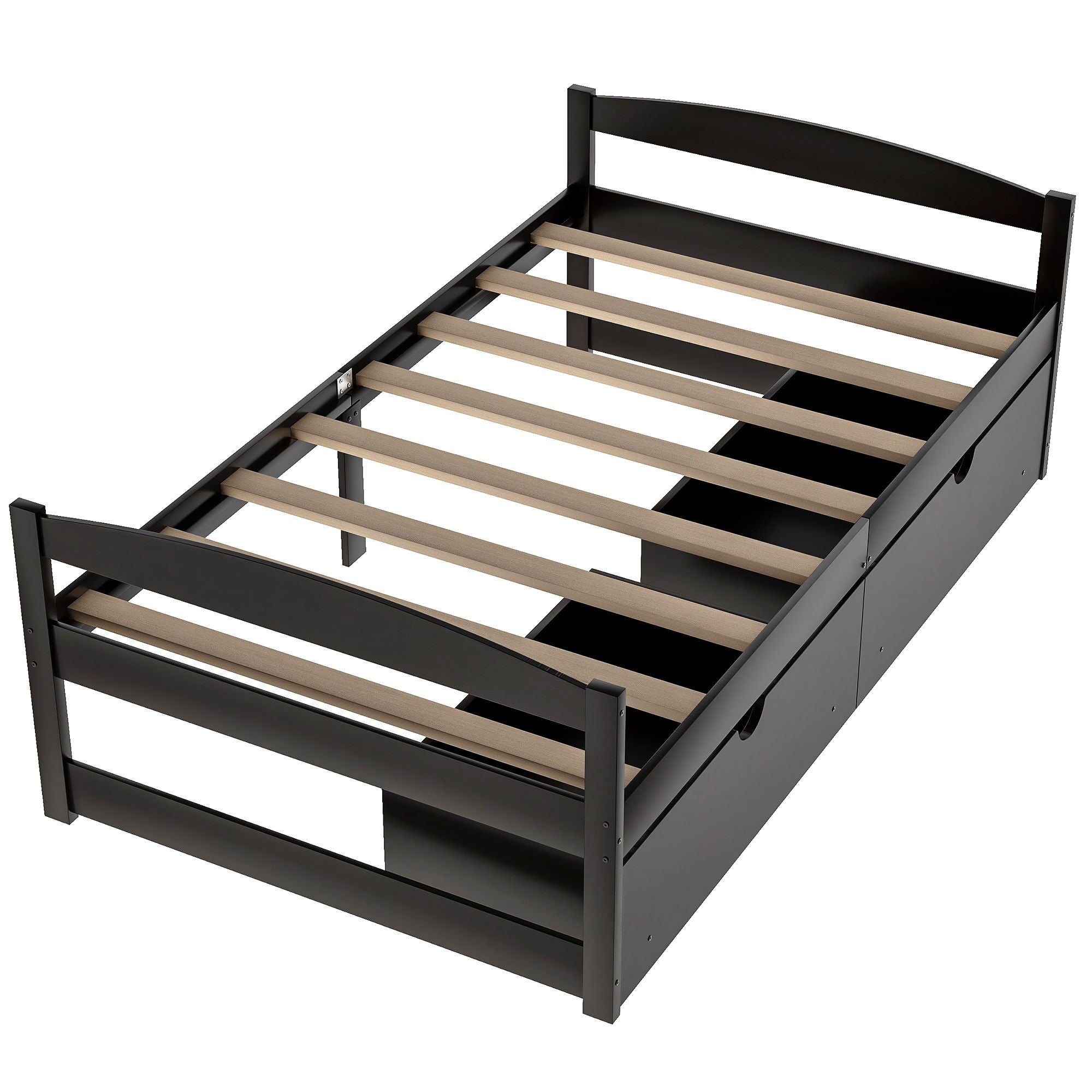 Platform Bed With 2 Drawers