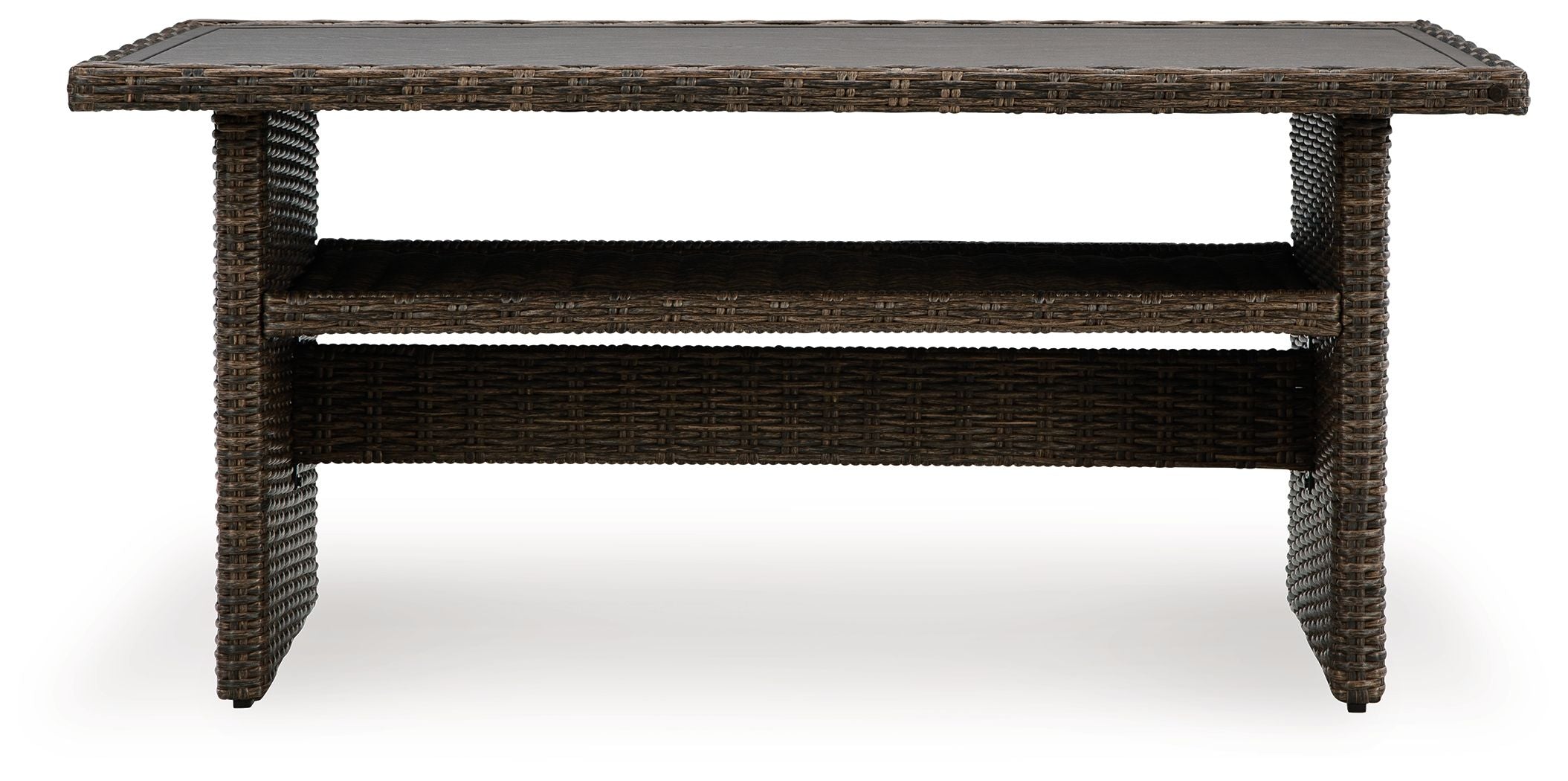 Signature Design by Ashley® Brook Ranch - Brown - Rect Multi-use Table | Meri Furniture