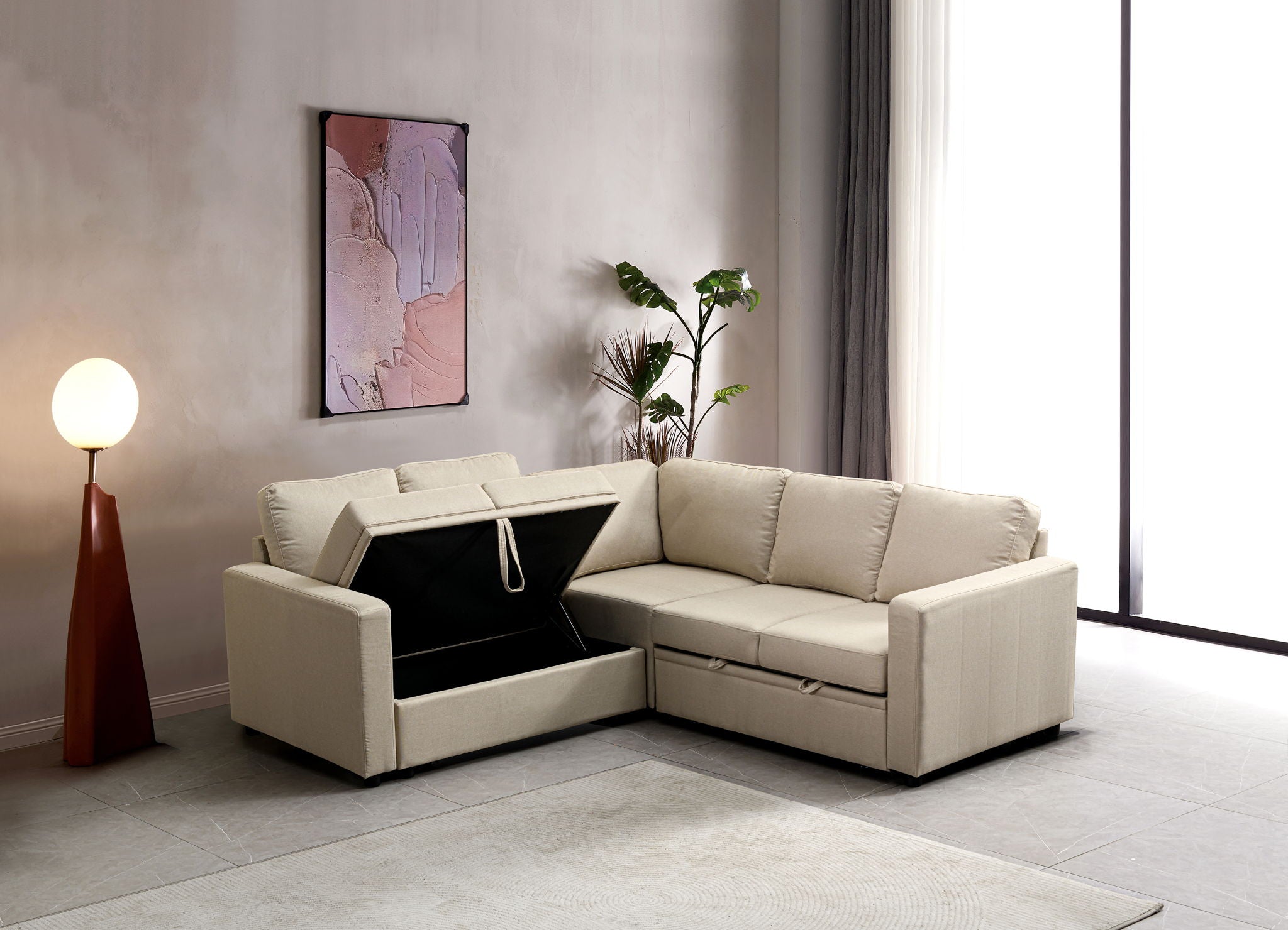 Comfort Design Sectional Sofa Bed