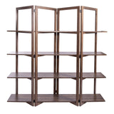 Lennox - Open Bookcase - Dark Brown