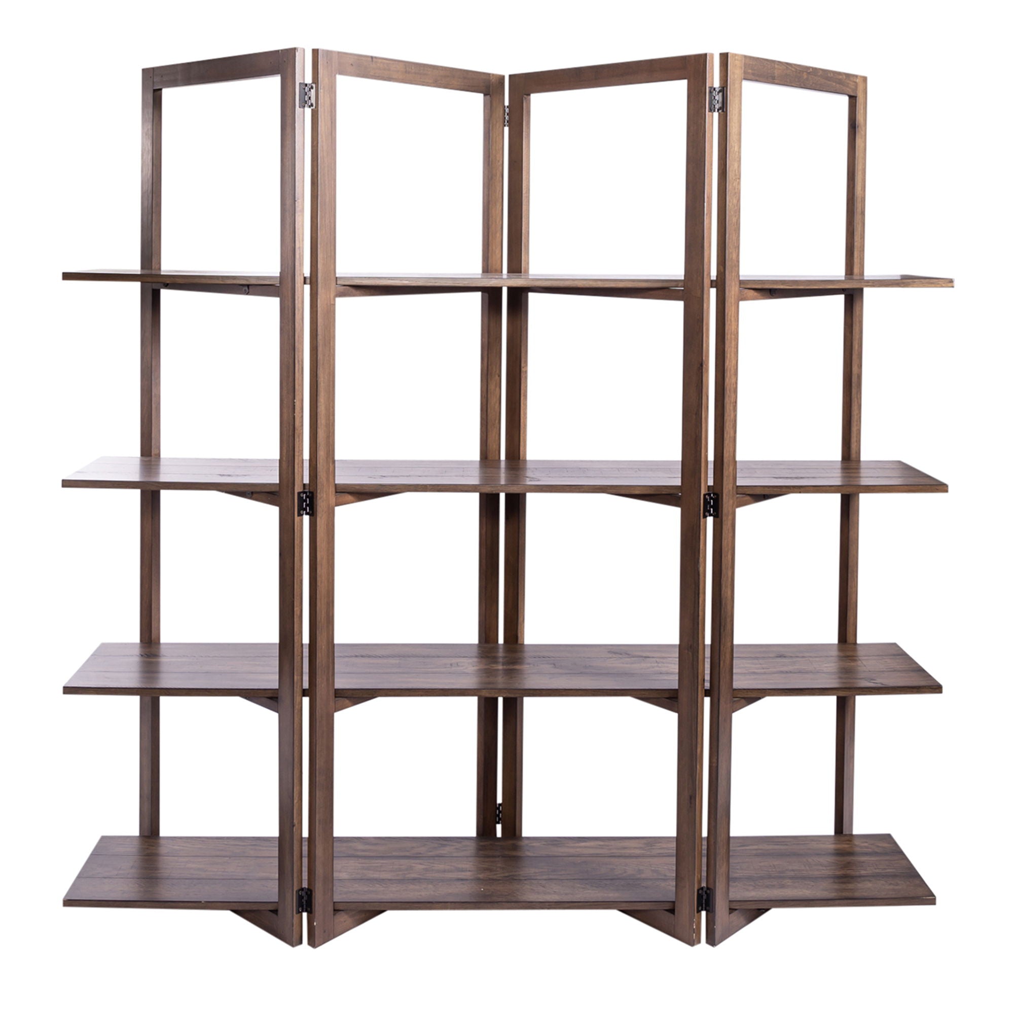 Liberty Furniture Lennox - Open Bookcase - Dark Brown | Meri Furniture