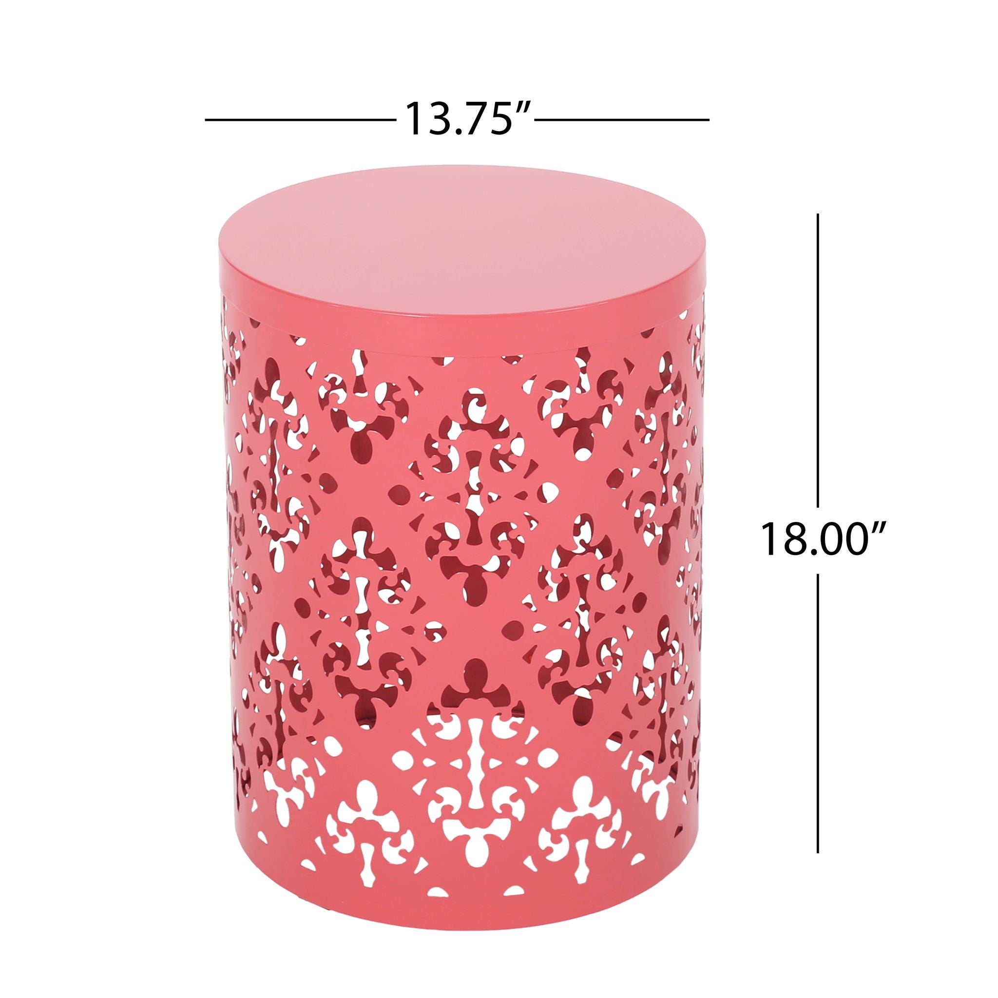 Outdoor Metal Modern Design End Table