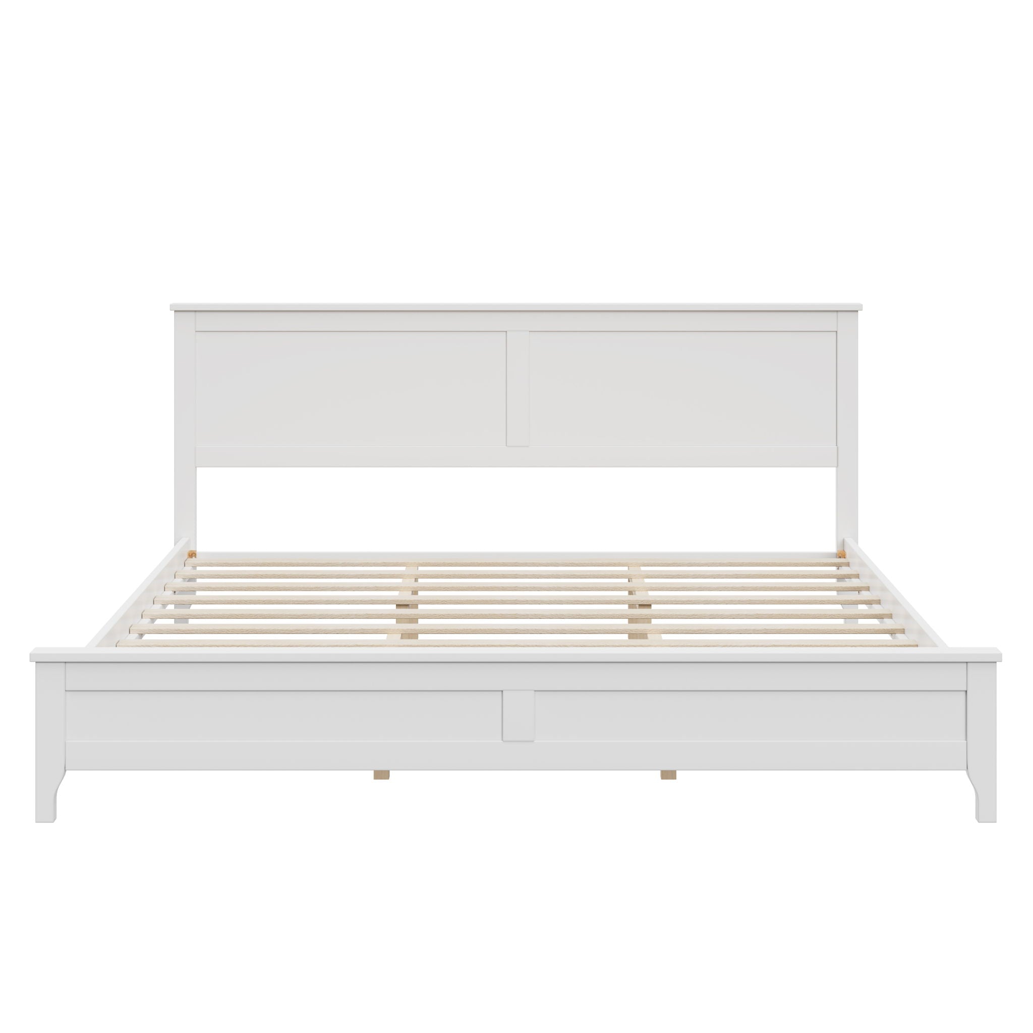 Modern Solid Wood Platform Bed