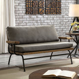 Santiago - Loveseat - Brown