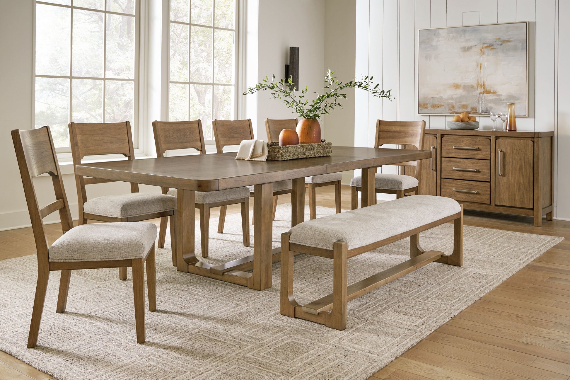 Signature Design by Ashley® Cabalynn - Dining Room Set | Meri Furniture