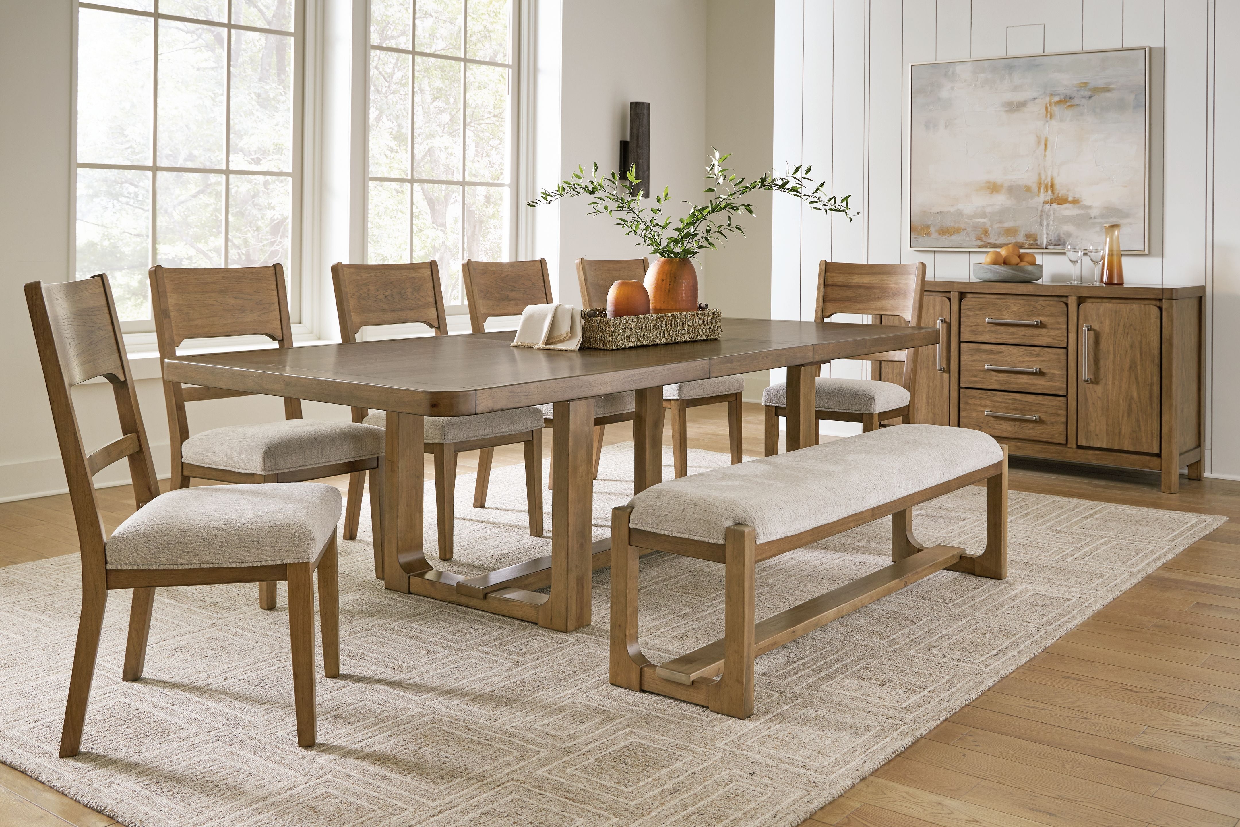 Signature Design by Ashley® Cabalynn - Dining Room Set | Meri Furniture