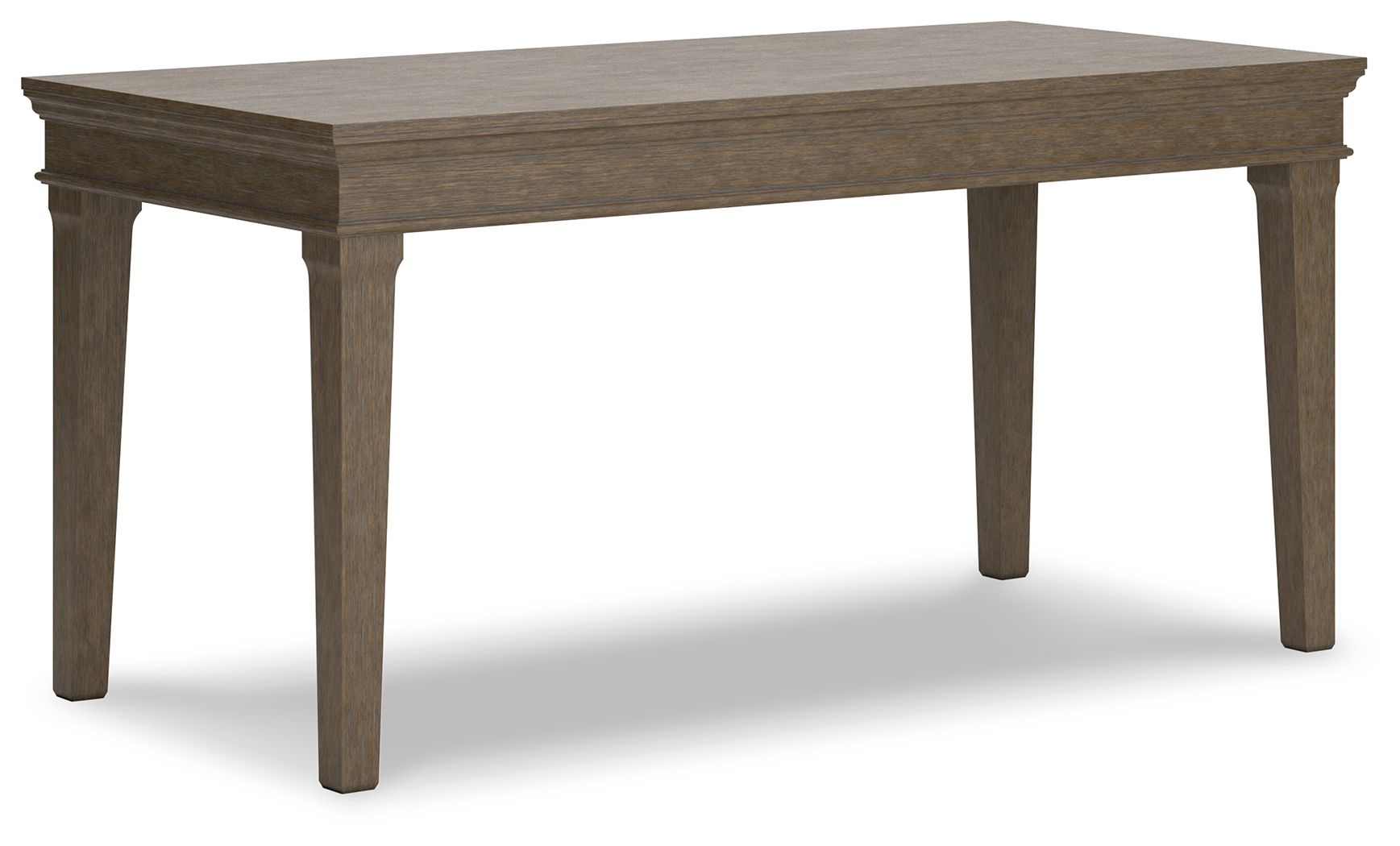 Signature Design by Ashley® Janismore - Weathered Gray - Home Office Desk | Meri Furniture