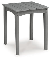 Cove Beach - Square End Table - Gray