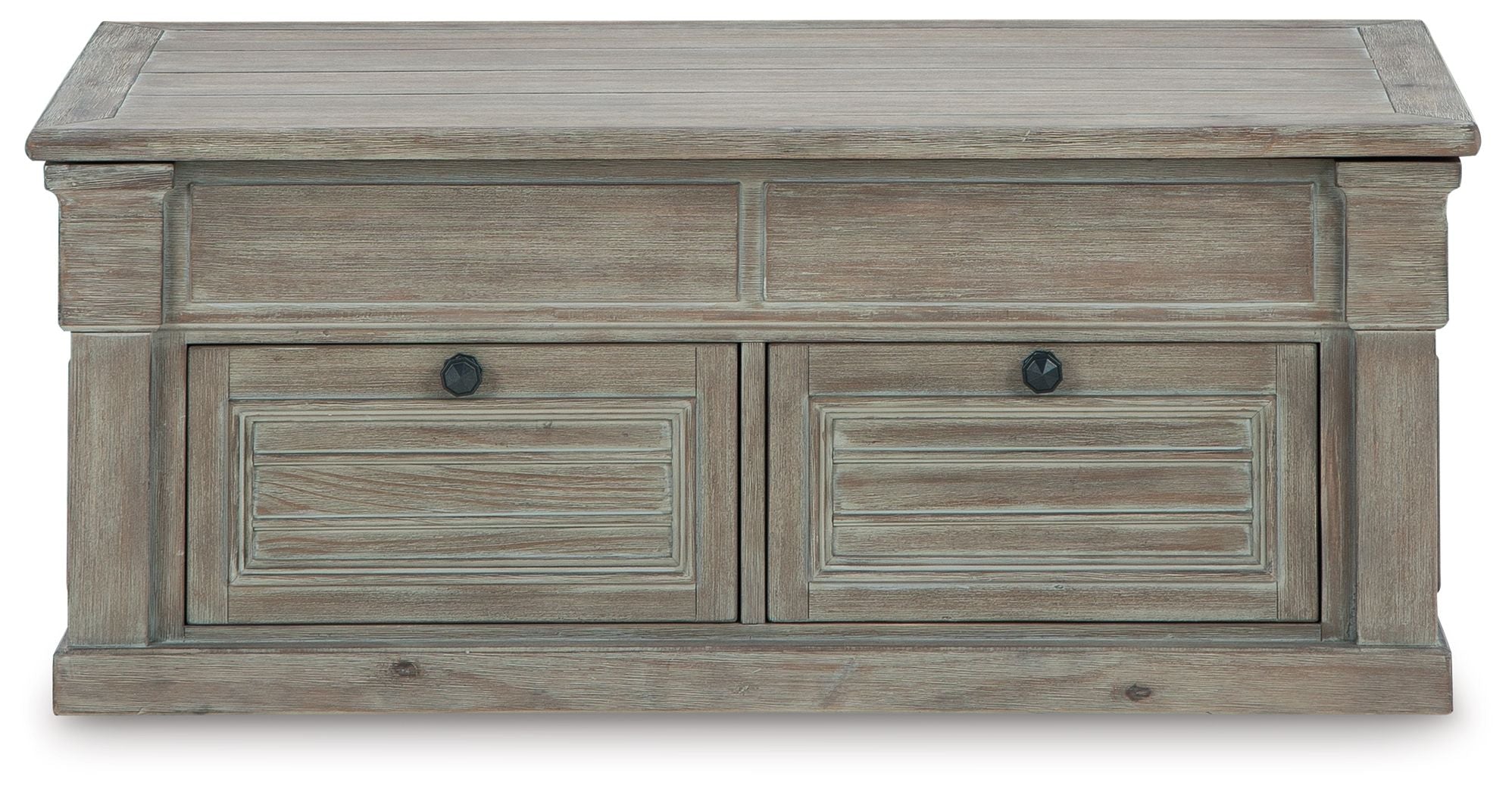 Ashley Furniture Moreshire - Bisque - Lift Top Cocktail Table | Meri Furniture
