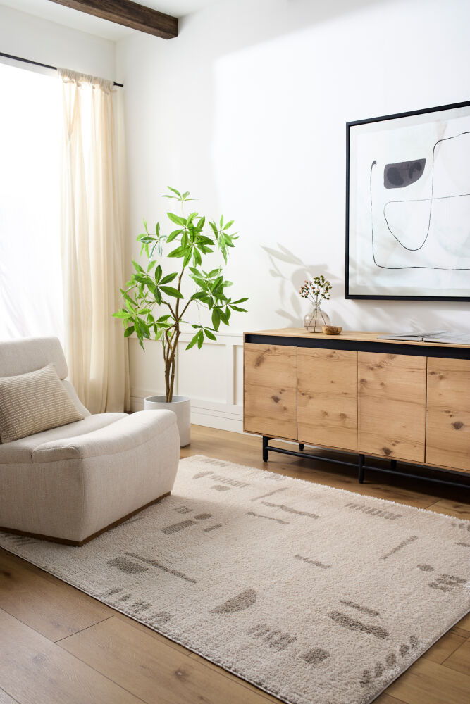 Fossay Shag Machine Woven Rug