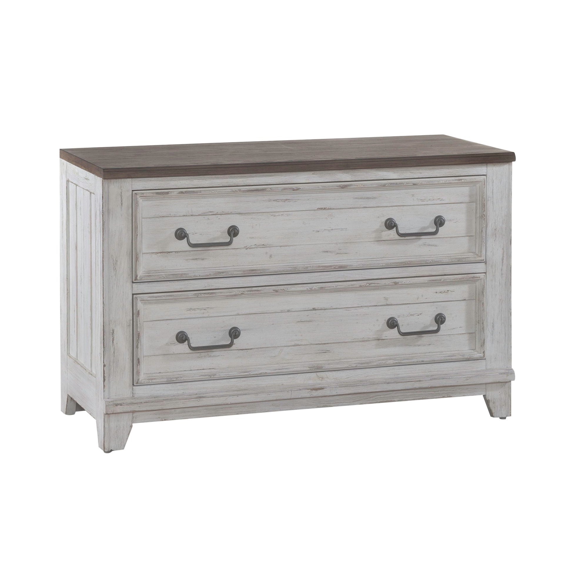 Liberty Furniture River Place - Curio Base - White | Meri Furniture