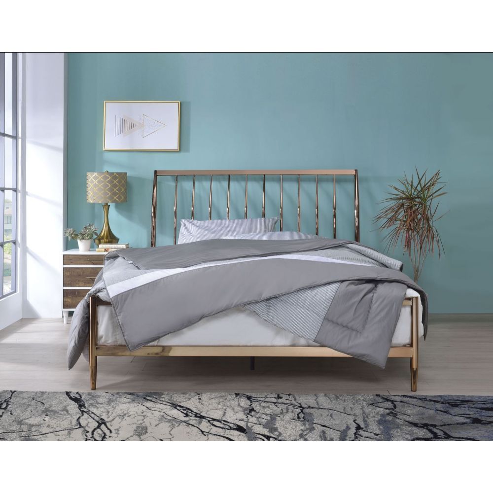 ACME Marianne - Queen Bed - Copper | Meri Furniture