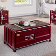 Furniture of America Dicargo - Coffee Table - Red | Meri Furniture