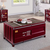 Furniture of America Dicargo - Coffee Table - Red | Meri Furniture