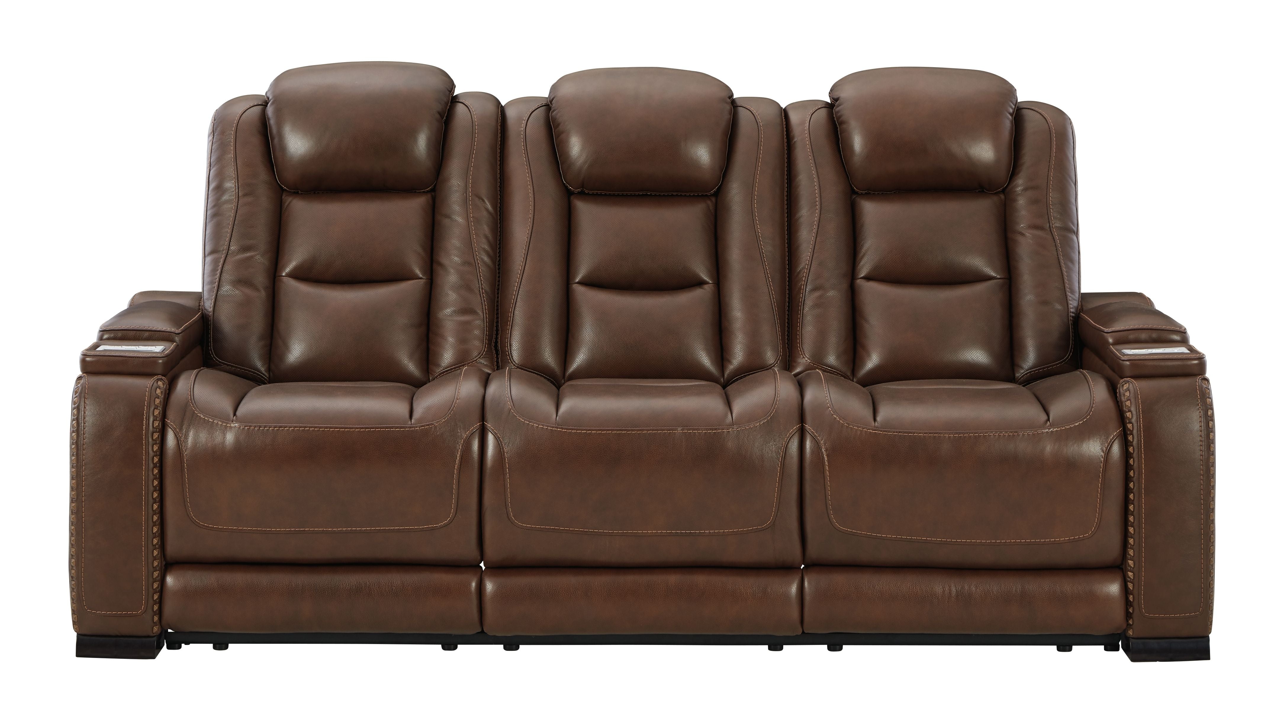 Ashley Furniture The Man-Den - Power Reclining Sofa | Meri Furniture