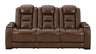 Ashley Furniture The Man-Den - Power Reclining Sofa | Meri Furniture
