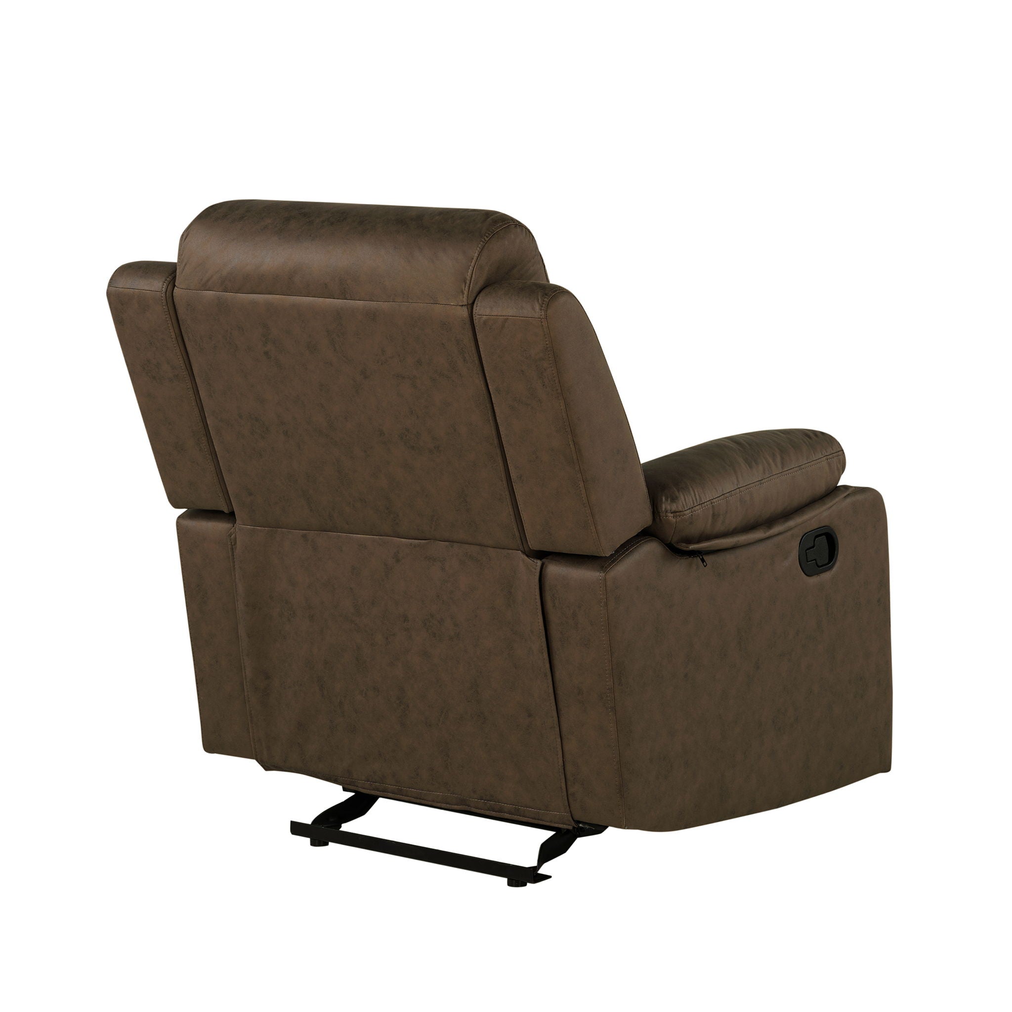 Brenda - Glider Recliner Chair With Manual Recline - Brown
