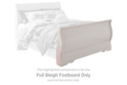 Anarasia - Full Sleigh Footboard - White