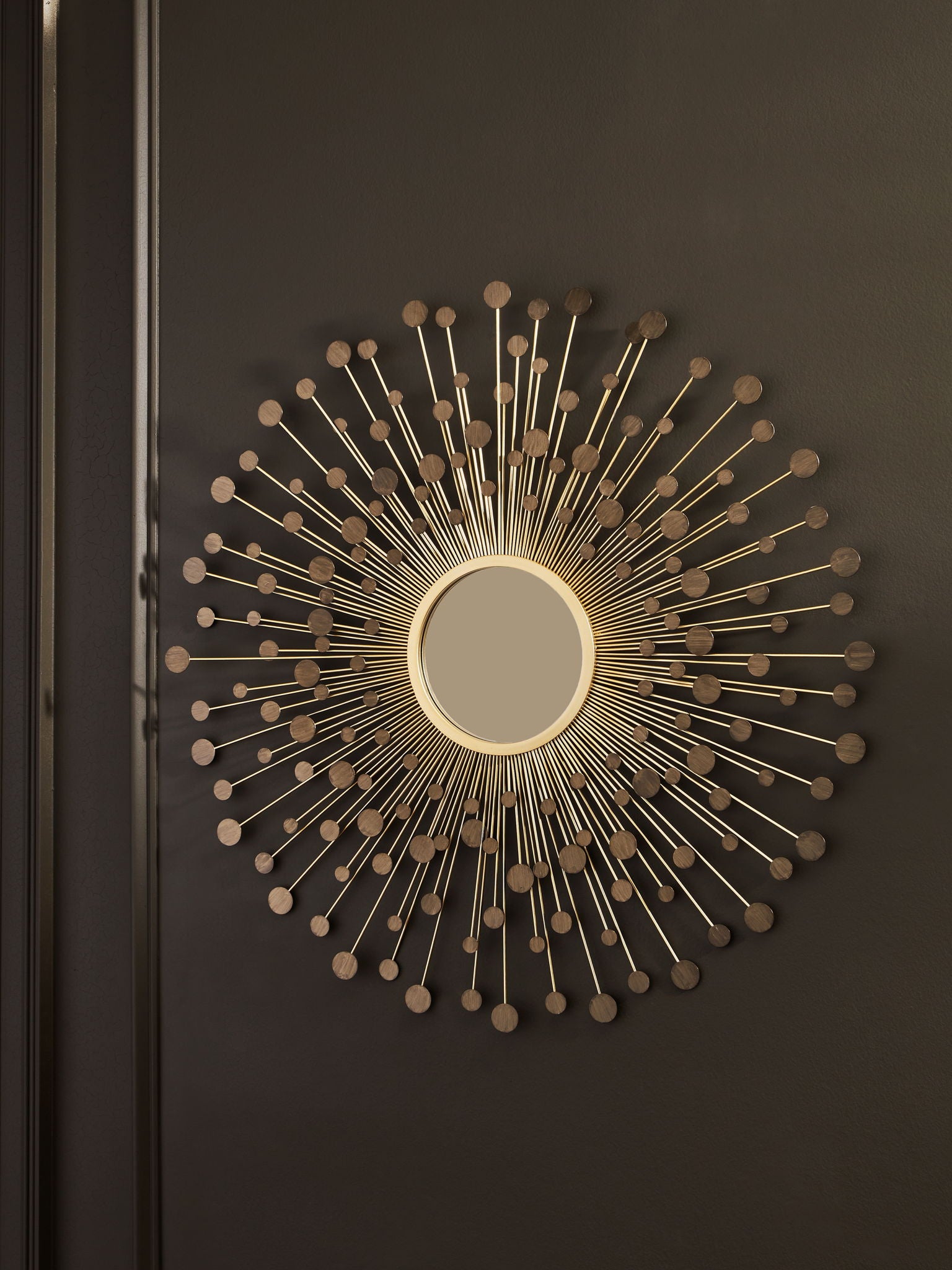 Morwenna - Accent Mirror - Bronze / Gold Finish