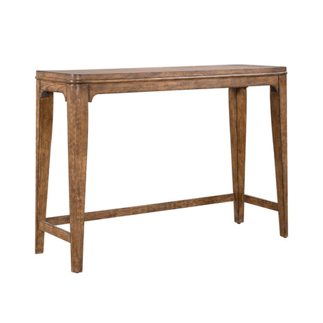 Liberty Furniture Ashford - Console Bar Table - Light Brown | Meri Furniture