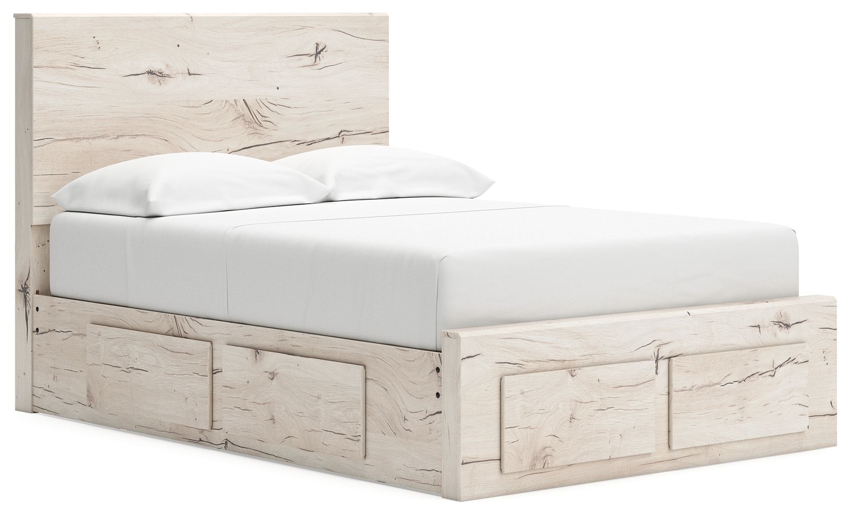 Signature Design by Ashley® Lawroy - Panel Bed With Storage | Meri Furniture