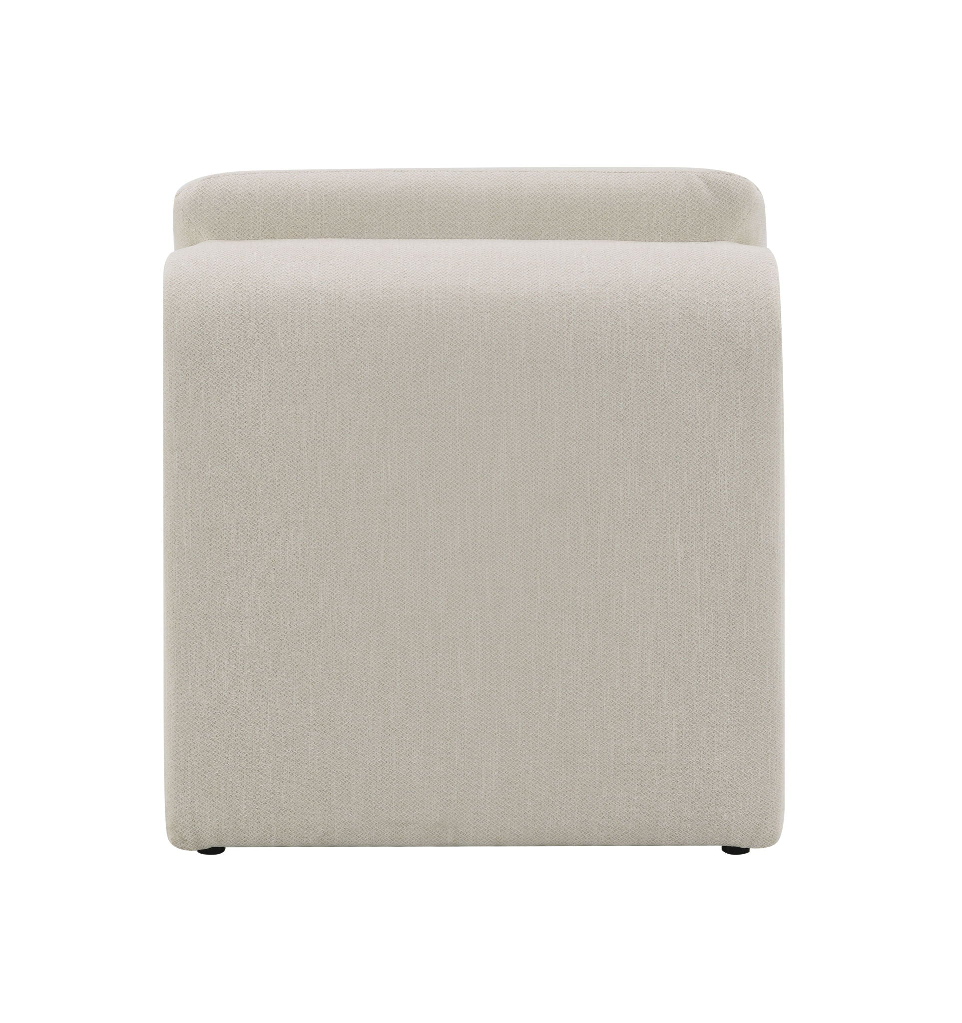 Jaeda - Innovative Elegance Accent Chair In Curved Shape