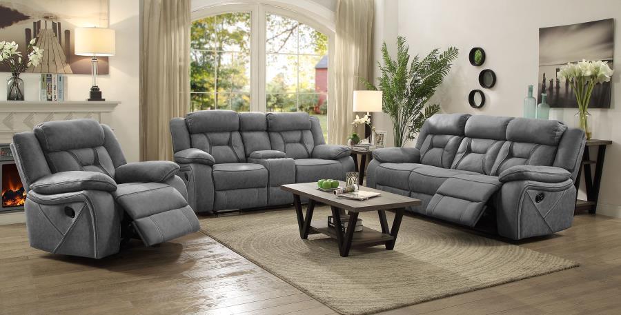 Coaster Fine Furniture Higgins - Upholstered Motion Reclining Sofa Set | Meri Furniture