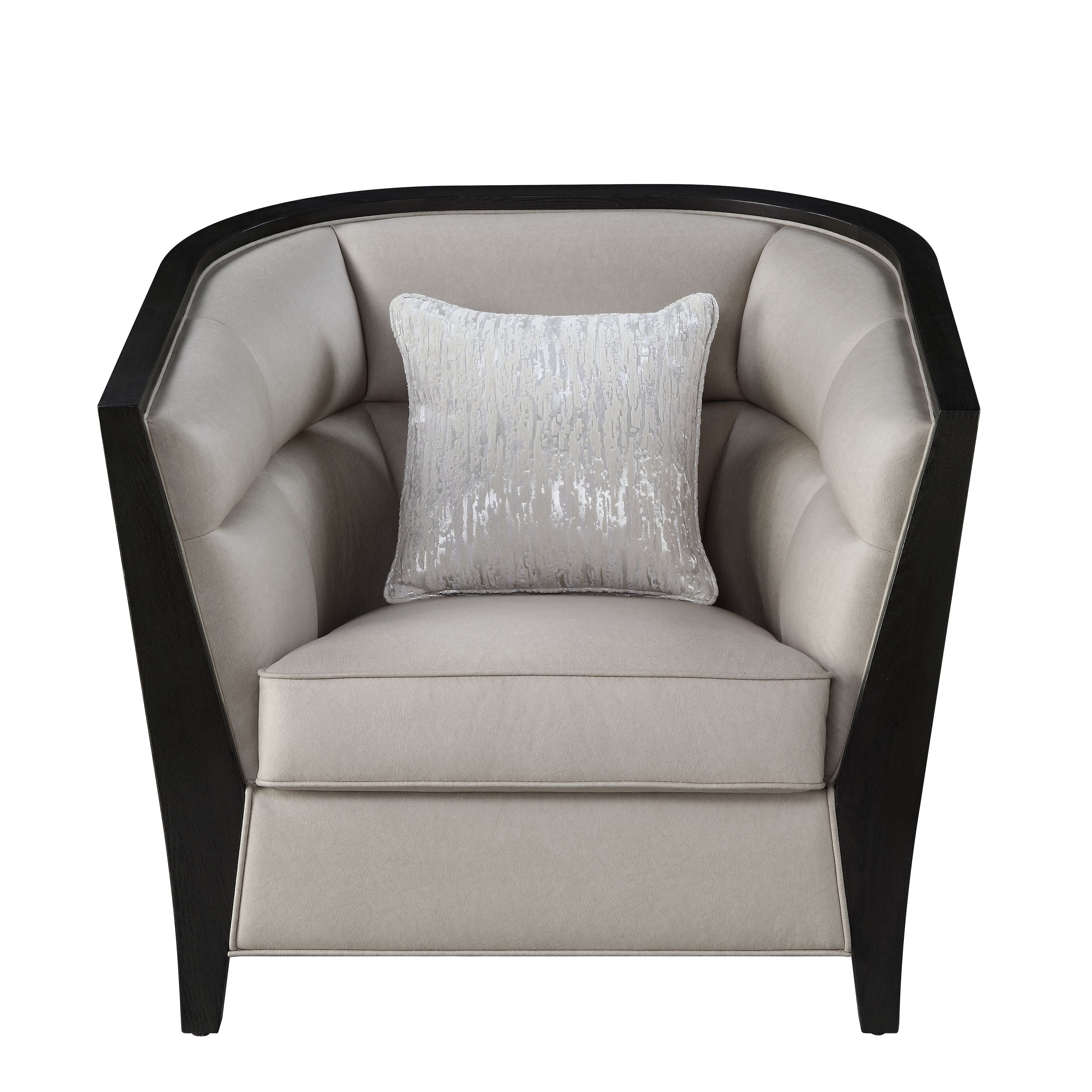 ACME Zemocryss - Chair - Beige Fabric | Meri Furniture