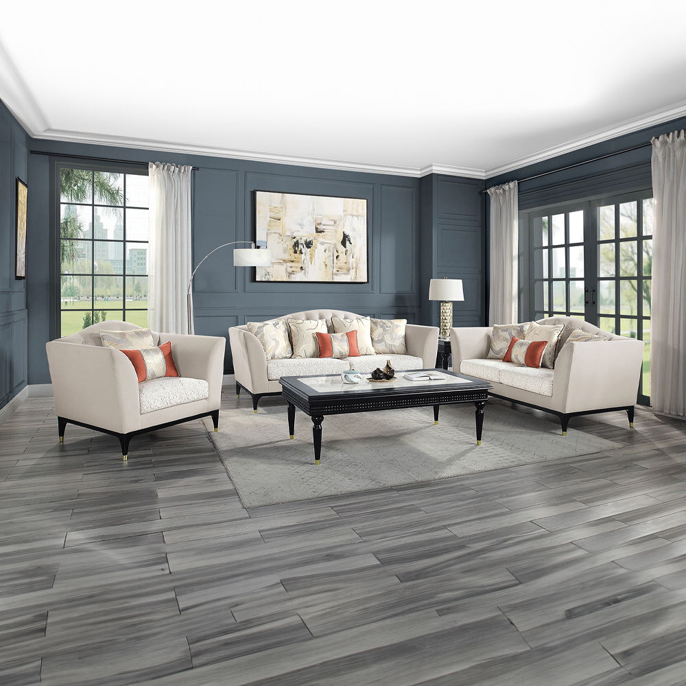 Tayden - Table With Marble Top