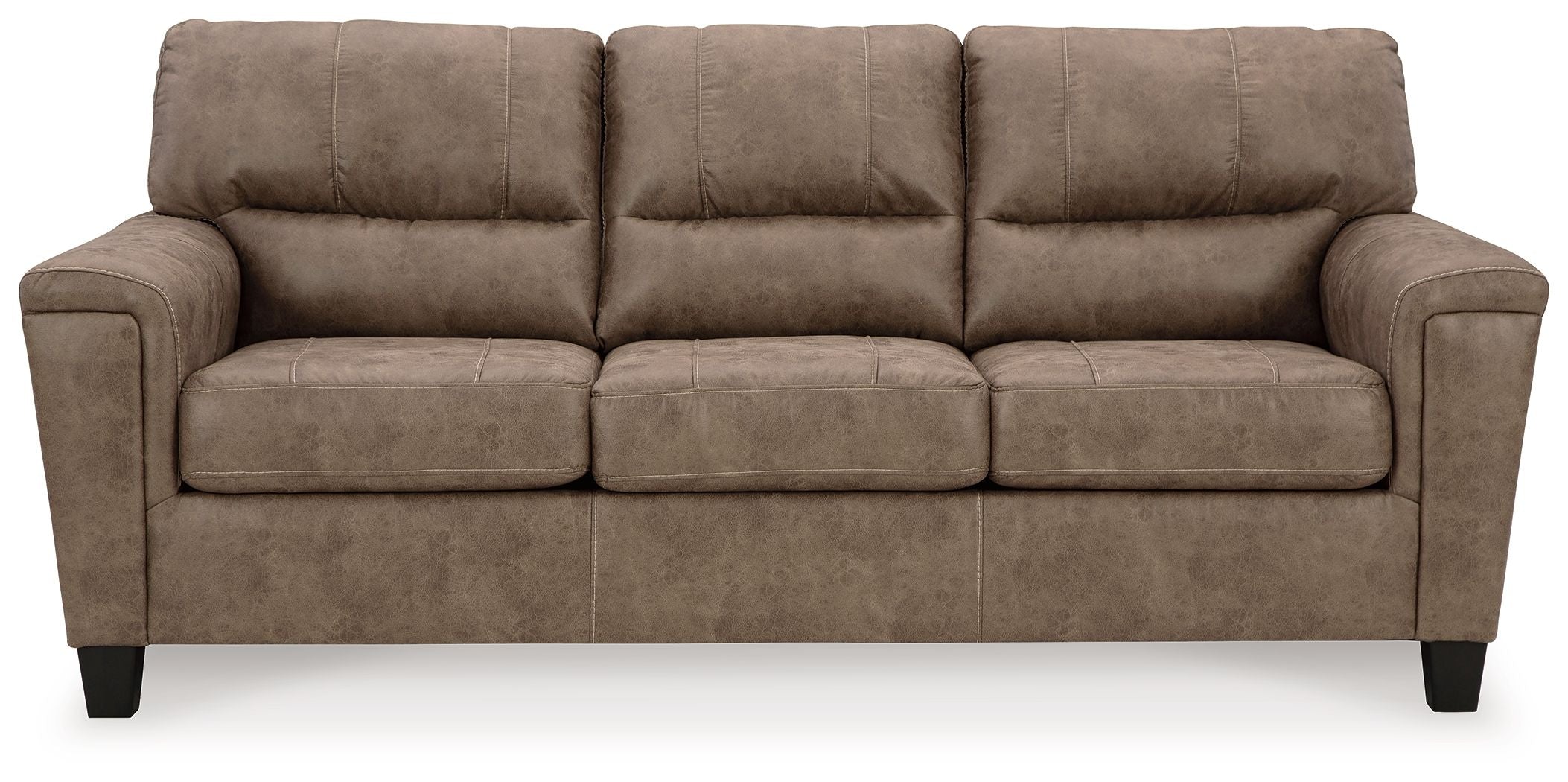 Signature Design by Ashley® Navi - Fossil - Queen Sofa Sleeper | Meri Furniture