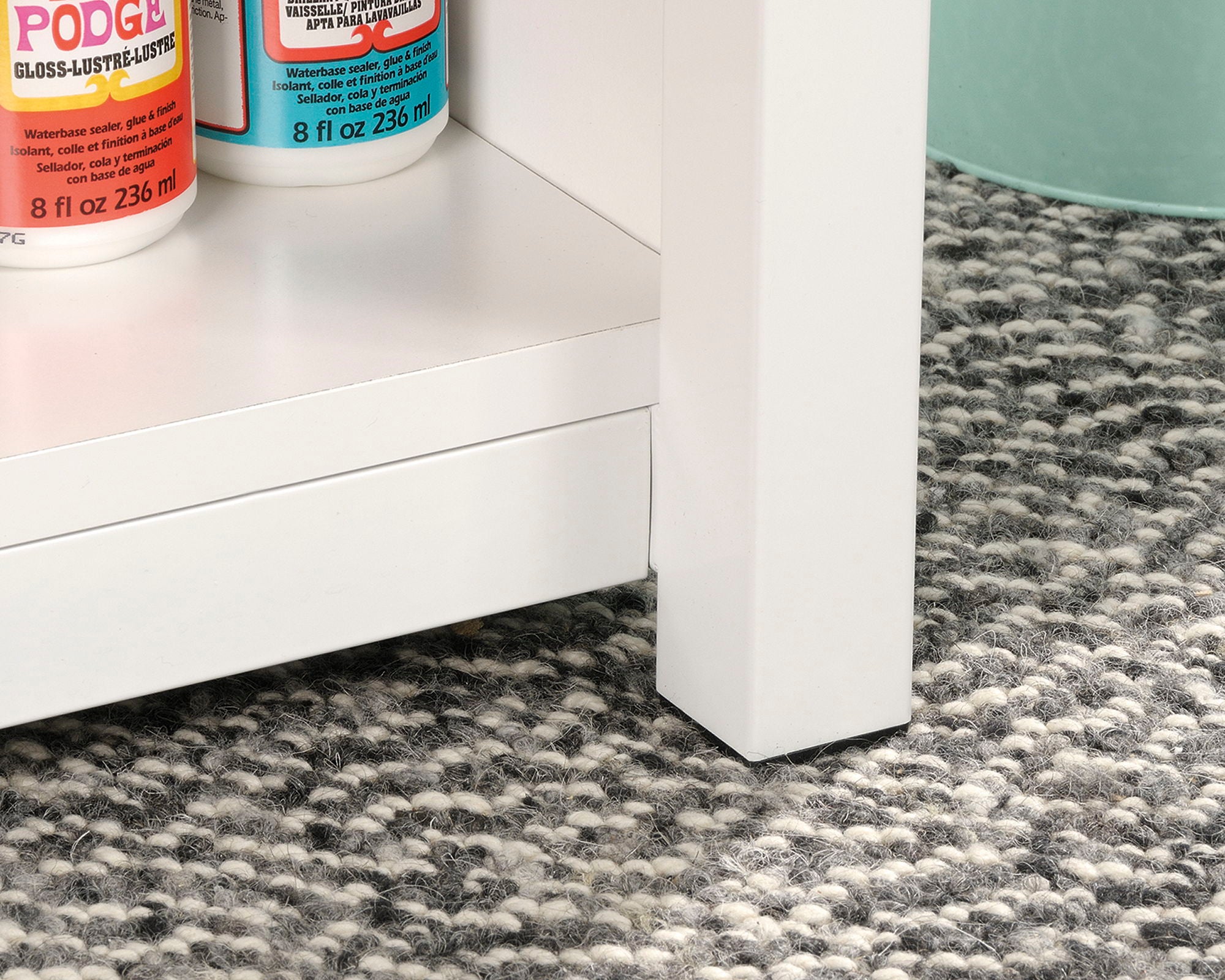 Craft Work Table in White
