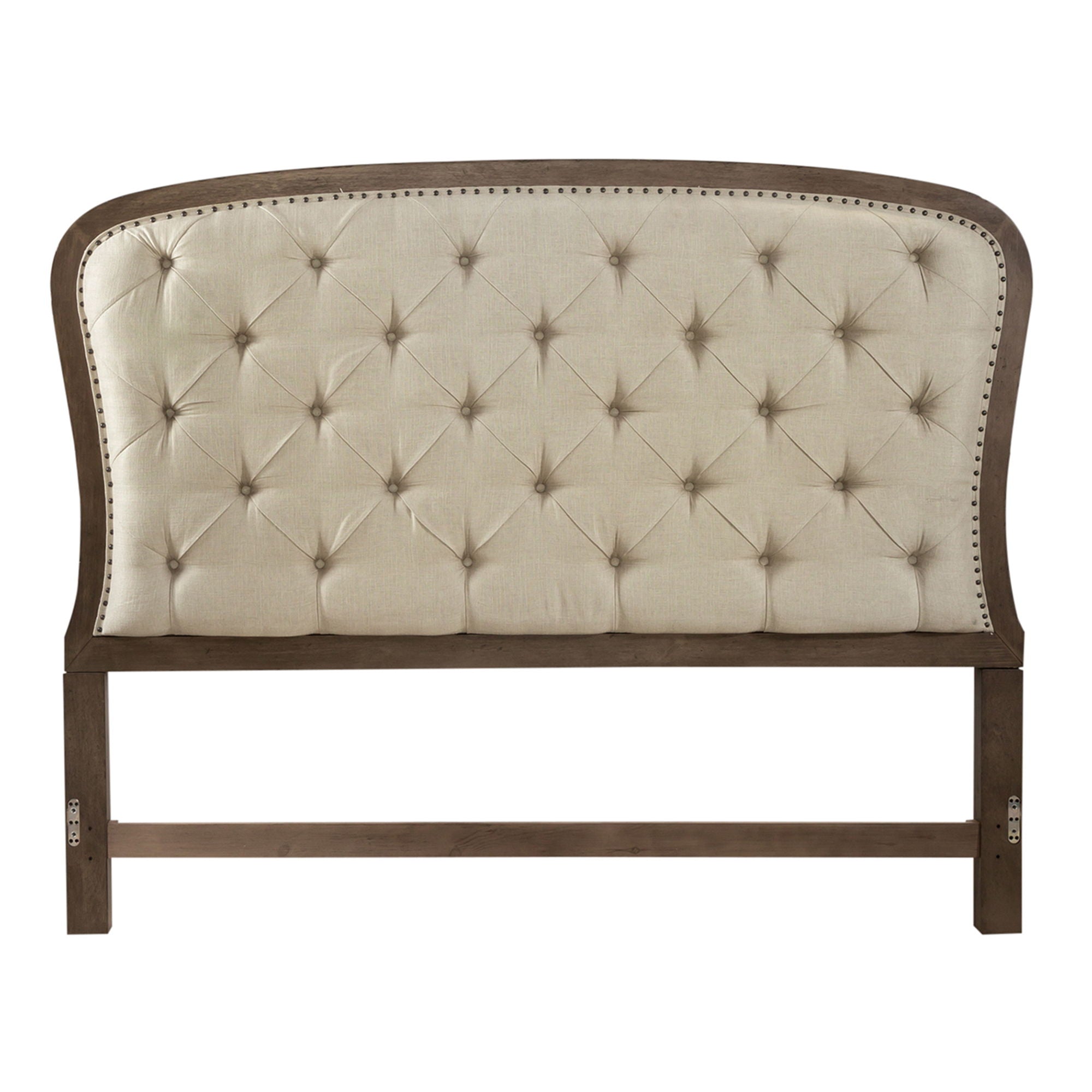 Liberty Furniture Americana Farmhouse - Tufted Panel Headboard | Meri Furniture