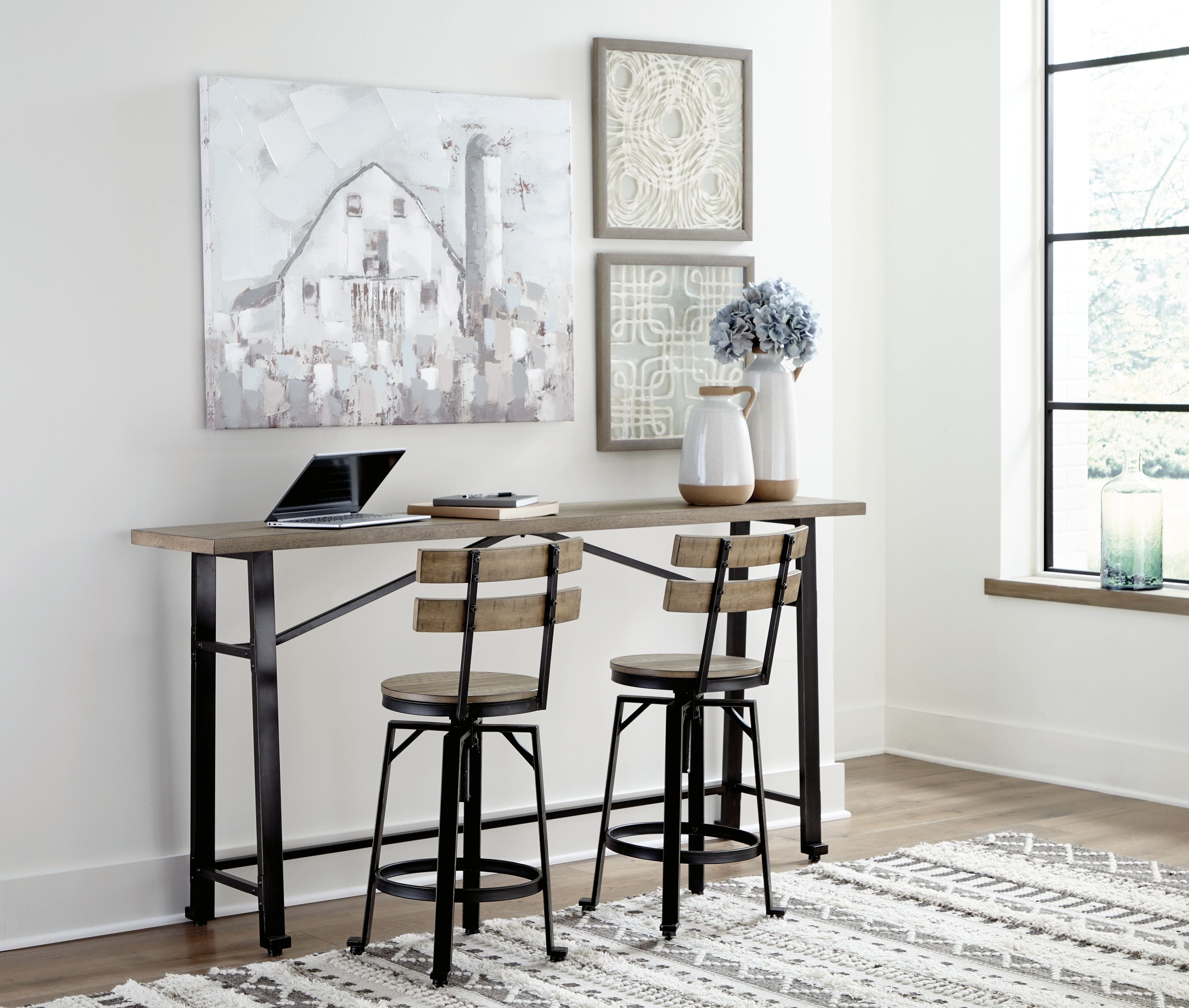Signature Design by Ashley® Lesterton - Counter Dining Set | Meri Furniture