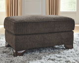 Ashley Furniture Miltonwood - Teak - Ottoman | Meri Furniture