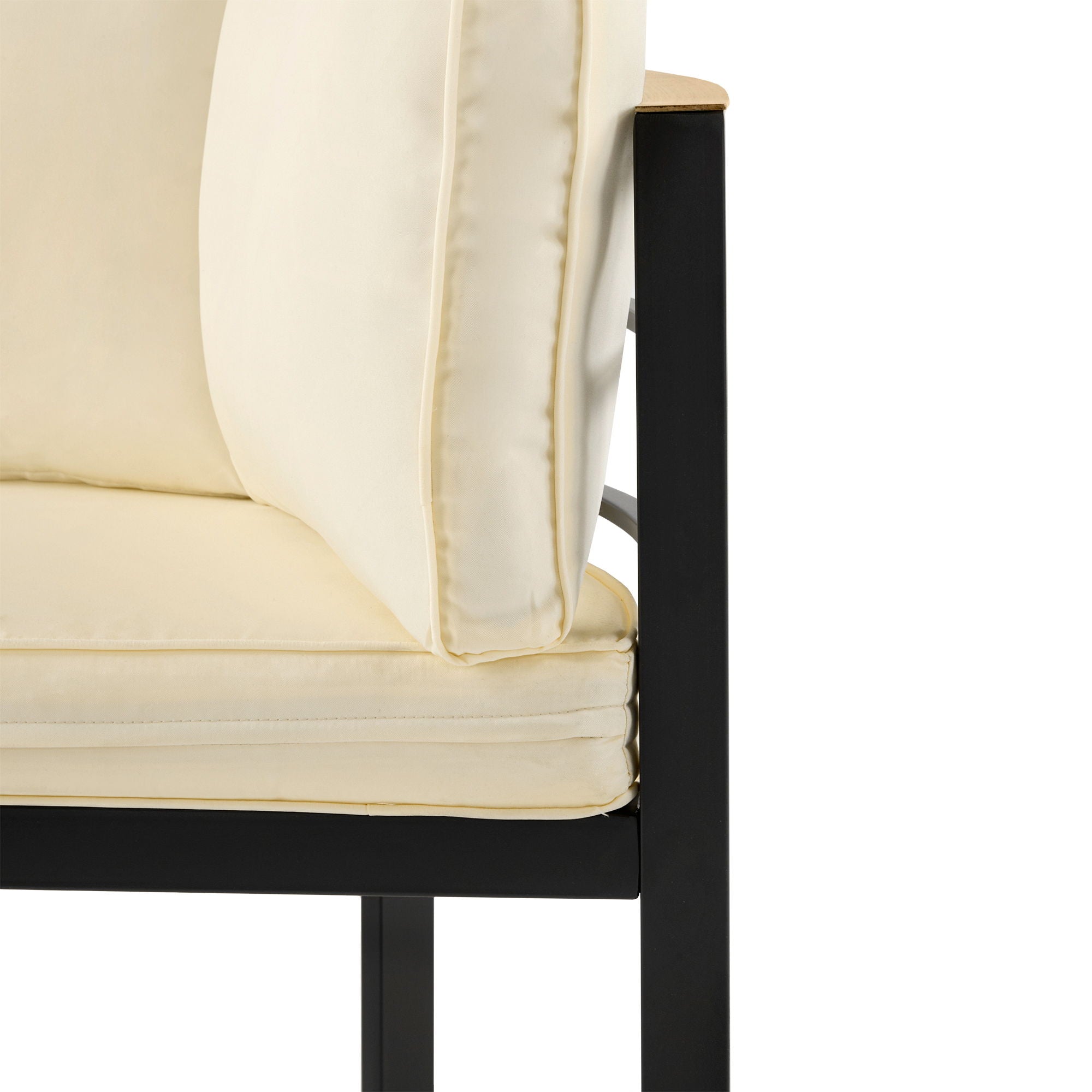 Outdoor Sectional Sofa Set Patio Seating Group With Cushions