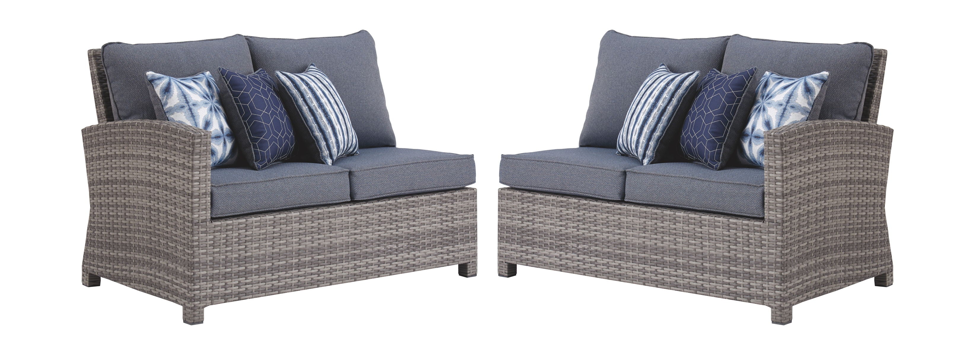Signature Design by Ashley® Salem Beach - Gray - 3 Pc. - Sectional Lounge | Meri Furniture