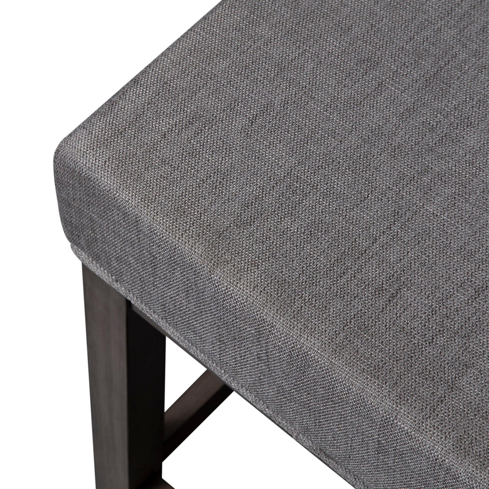 Tanners Creek - Upholstered Console Stool (Set of 3) - Dark Gray