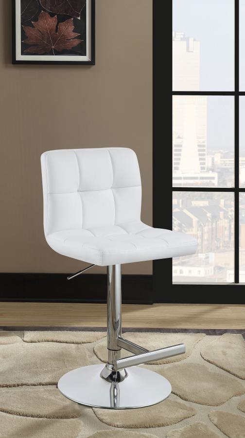 Coaster Fine Furniture Lenny - Upholstered Adjustable Bar Stool (Set of 2) | Meri Furniture