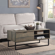 Homare - Coffee Table - Rustic Oak & Black